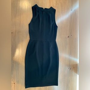Black midi dress size medium